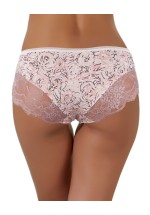 Lace Trimmed Boxers Shorts Pink