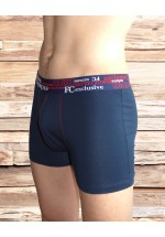 Men's Set T-Shirt and Boxer Trunks Navy 