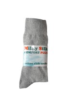 Cotton Rich Everyday Plain Socks - 3 Pairs Pack